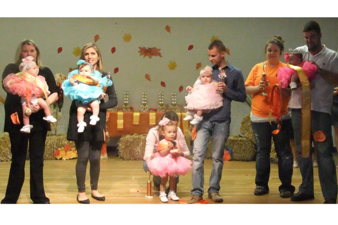 Teeny Miss Winners: Royal Court - Paisley Grace Ellis, 8 mos. Daughter of Chris & Sarah Ellis of Grapevine 2nd Alt - Cambrie Jenna Hayden, 10 mos. Daughter of Will & Cheyenne Hayden of East End